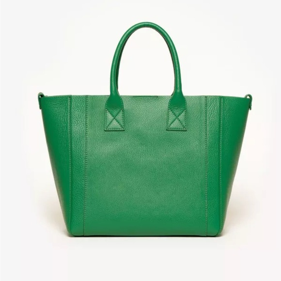 M Gemi The Elena Medio Tote in Jewel Green - Picture 3 of 16